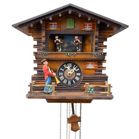 Kaiserwalzer Musical Chalet Style Cuckoo Clock