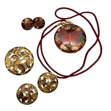 Butterfly Costume Jewelry Lot