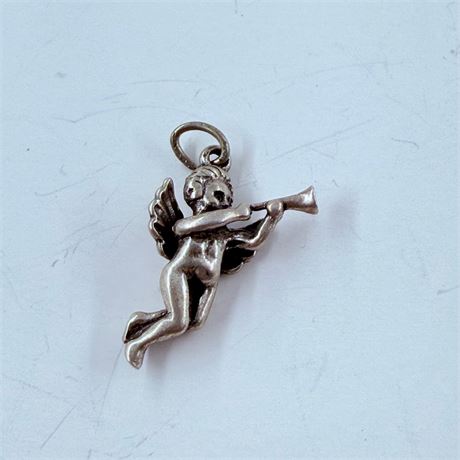 3.2g Sterling Cherub Pendant / Charm