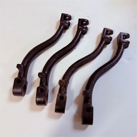 4 NOS WWII Army Surplus Harley Davidson Kickstart Arms