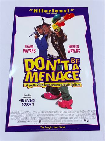 Don’t Be A Menace Original Rolled 27x40” Movie Poster