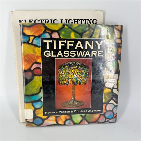 Lot of Tiffany & Electric Lighting Information & Identification Books