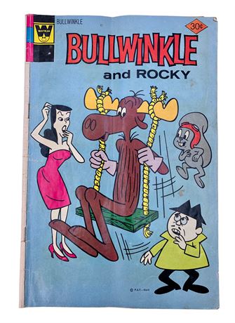 30 cent Bullwinkle and Rocky 1977 Comic Book