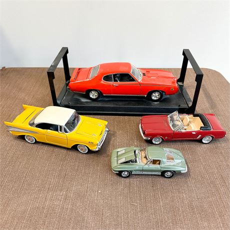 Lot of Four Vintage Die-Cast Cars