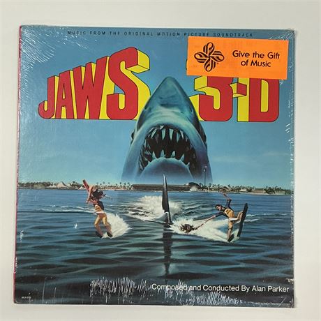 Jaws 3D Sealed Vinyl Record