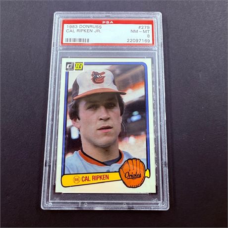 PSA 8 - 1983 Donruss Cal Ripken Jr #279