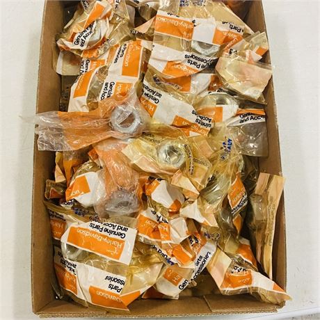 50 NOS Harley Davidson Real Axle Nuts