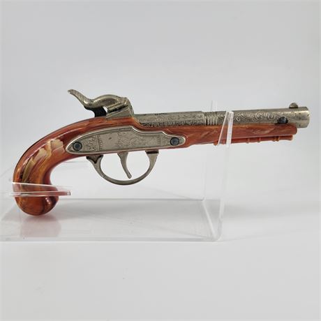 Vintage Hubley Flintlock Jr. Cap Gun Toy Pistol