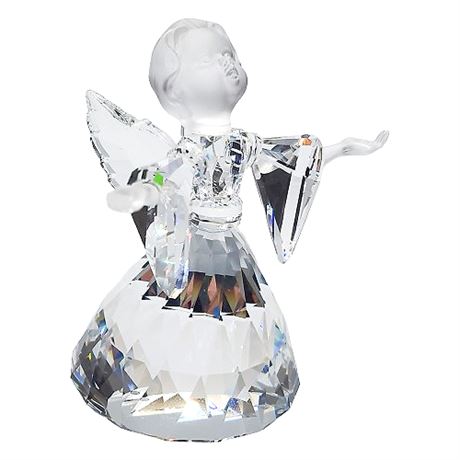Swarovski Crystal 4" Christmas Angel Figurine