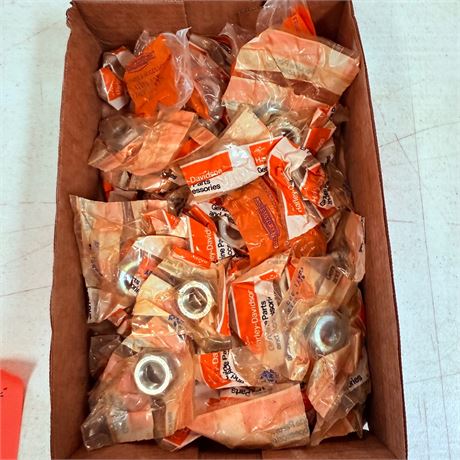 50 NOS Harley Davidson Rear Axle Nuts