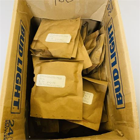 25 Packs NOS Military Surplus Seals