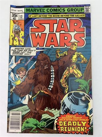 35 cent No 13 1978 Star Wars Marvel Comic Book