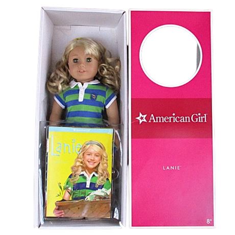 American Girl LANIE ~ 2010 Girl of the Year ~18" Doll in Box w/Book