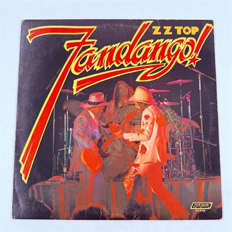 ZZ Top Fandango Vinyl Record
