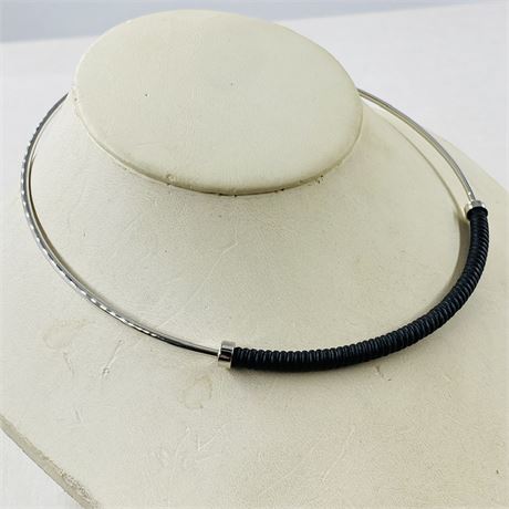 15.1g Sterling Choker Necklace