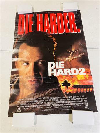 Die Hard 2 Original 27x40 Movie Poster