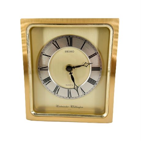 Seiko Westminster Whittington Desk Clock