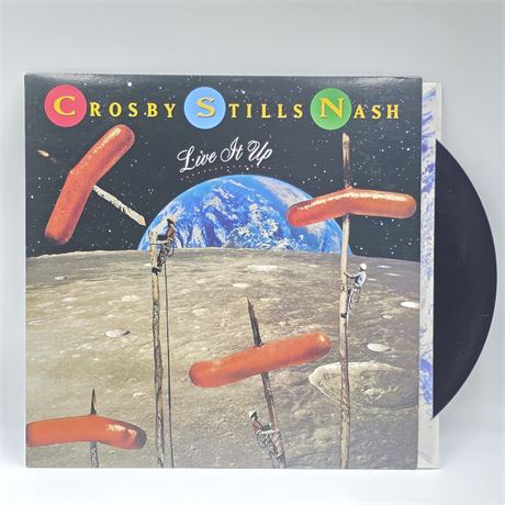 Crosby Stills & Nash, Live It Up 1990