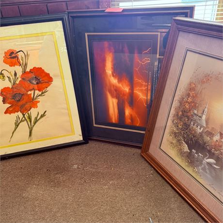 Framed Art Lot