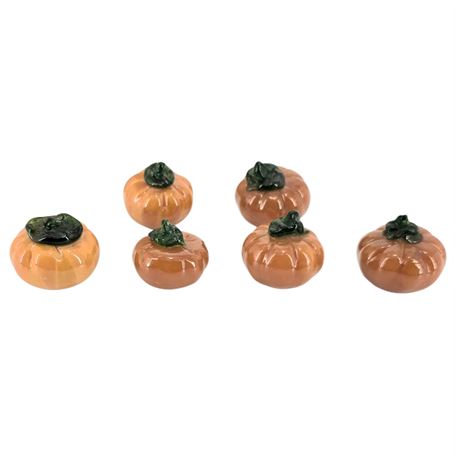 Small Hand-blown Glass Pumpkins
