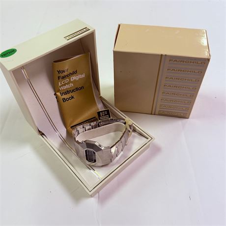 NOS Fairchild Digital Watch