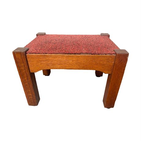 Small Arts And Crafts Foot Stool