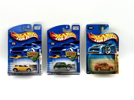 3 Hot Wheels Collectables