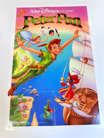Peter Pan Original 27x41 Movie Poster