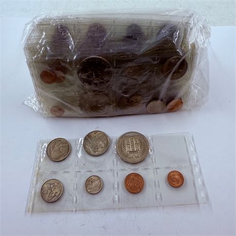 23x 1967 New Zealand Mint Sets