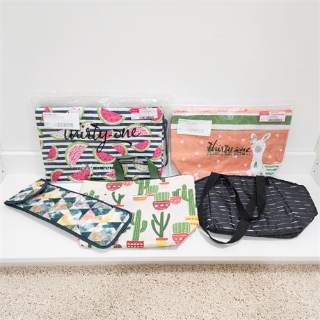 Lot of 5 Thirty-One Various Thermal Bags, Some NEW