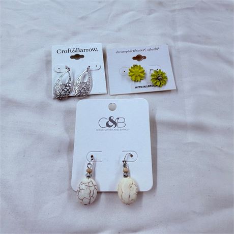 Unused Earring Lot