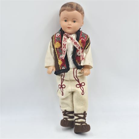 VTG Doll with European Outfit