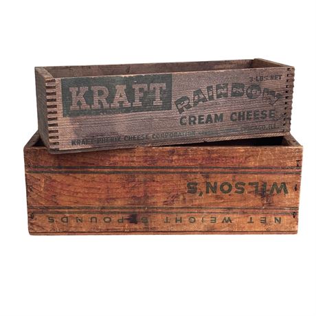 Two (2) Cheese Boxes