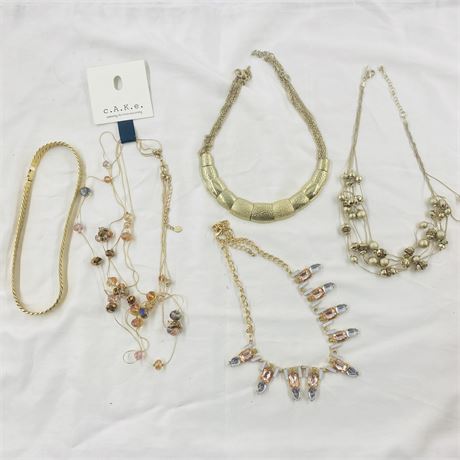 Costume Necklace Lot