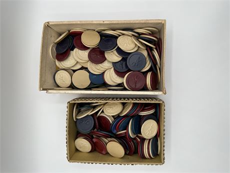Vintage Poker chips
