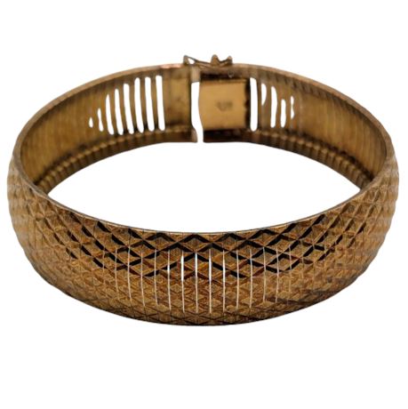 Gold Plated Sterling Bracelet