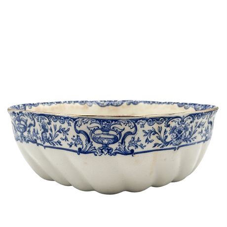 Royal Doulton Athol Flow Blue Ceramic Bowl