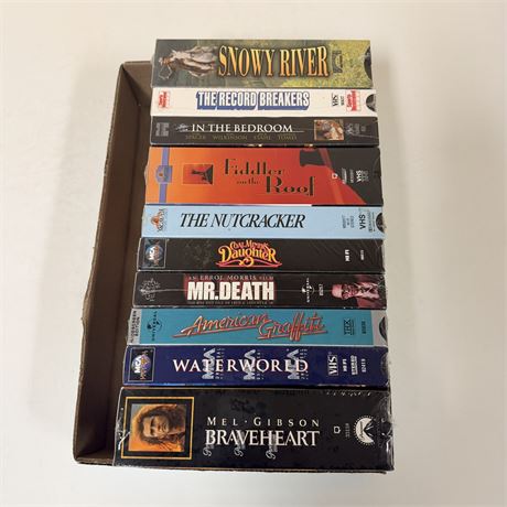 Sealed VHS Lot