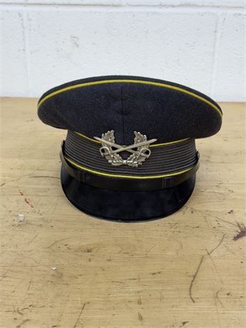 Braunschweig Yellow & Blue German Military Visor