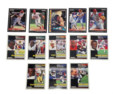 1991 Pinnacle Football Cards