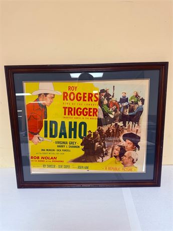 Idaho Original Framed Movie Poster