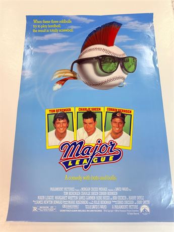 Major League Original Rolled 27x40 Movie Poster