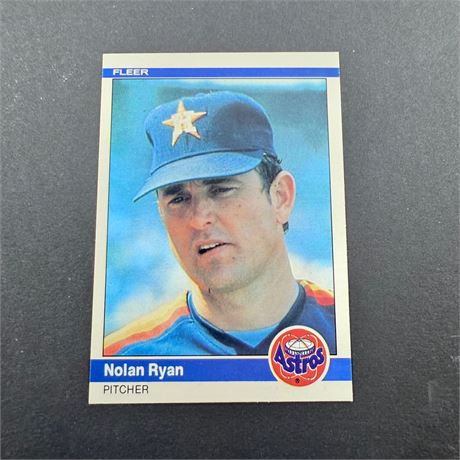 1984 Fleer Nolan Ryan #239