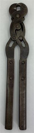 Antique 16” American Chain Co. Weed Sturdy Tire Chain Repair Hand Tool Pliers