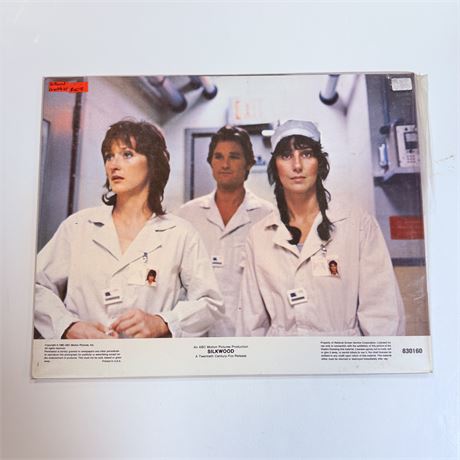 Silkwood Original 8 Card 8x10” Lobby Card Set - Unused