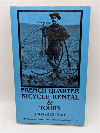 New Orleans, Louisiana French Quarter Bike Tours Framed Poster