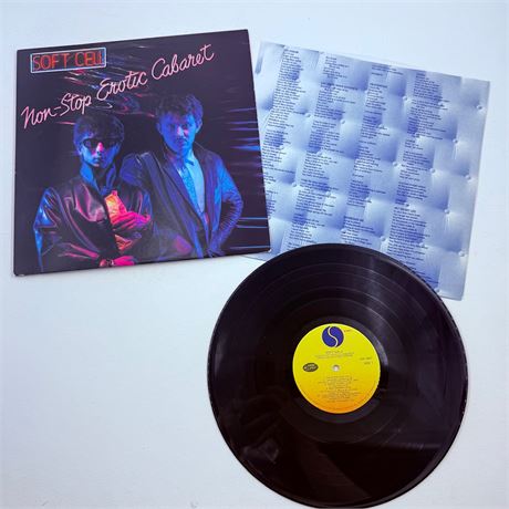 Soft Cell Non Stop Erotic Cabaret Vinyl Record
