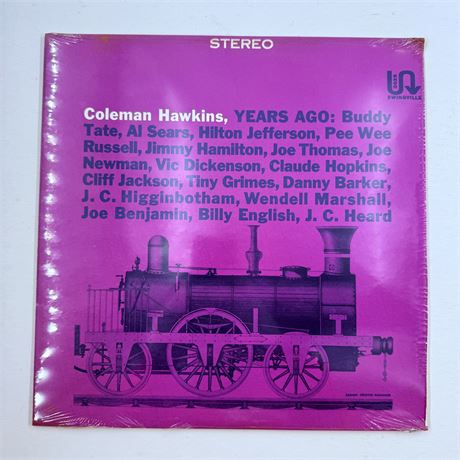 Coleman Hawkins Years Ago Sealed Vinyl Record