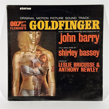 John Barry "Goldfinger (Original Motion Picture Sound Track)" LP