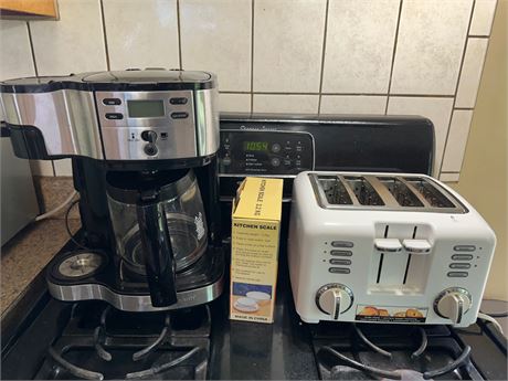 Hamilton Beach Coffee Pot & Cuisinart Toaster